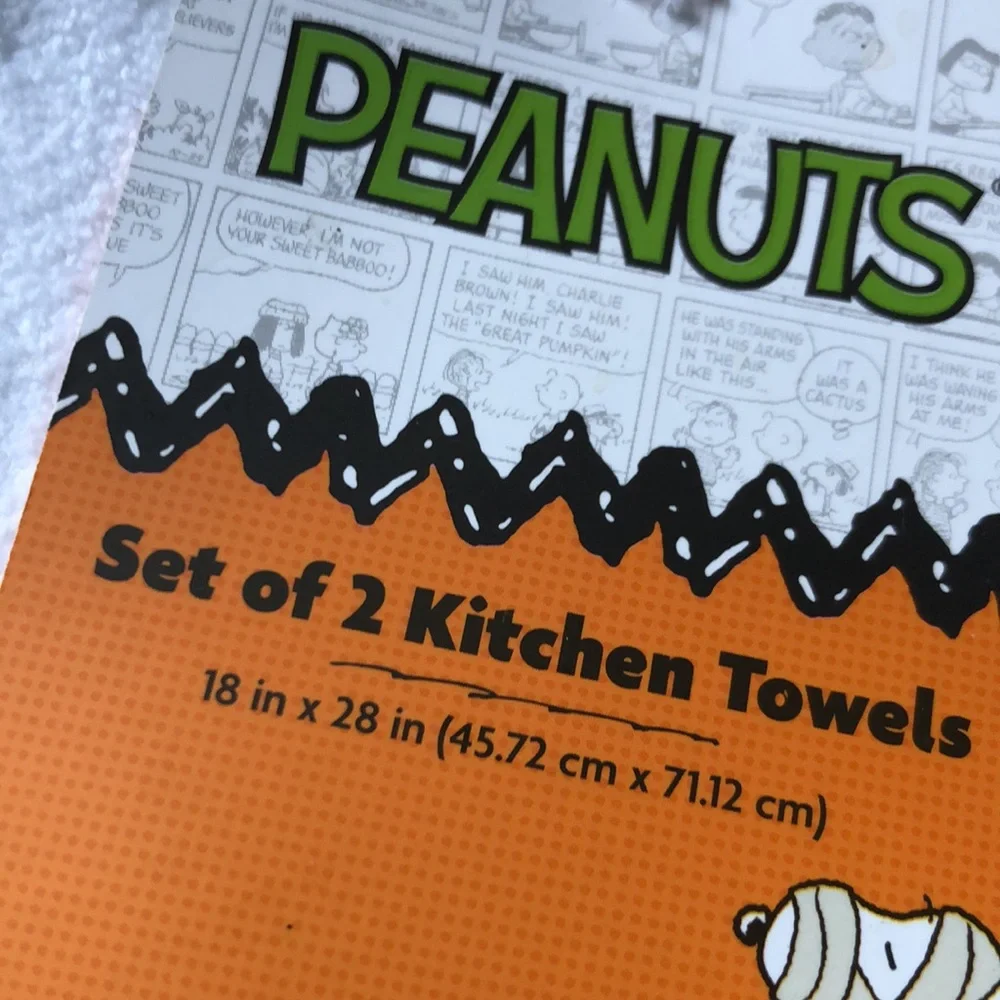 Peanuts Halloween Kitchen Towels — STIRRING UP TROUBLE